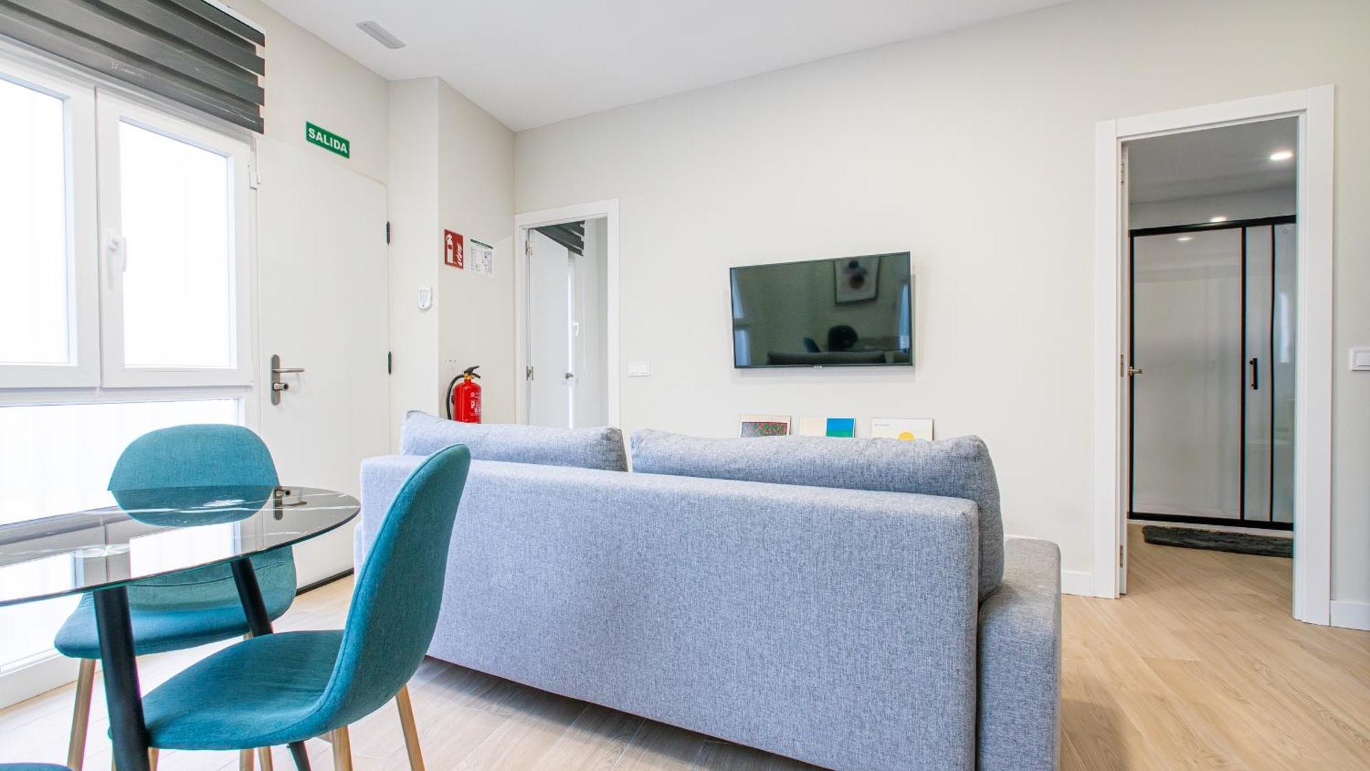 Madrid Confort Urbano 1 Dormitorio Ac Wifi Cocina Exterior photo
